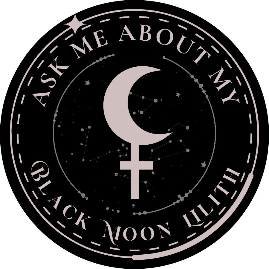 Black Moon Lilith Sticker