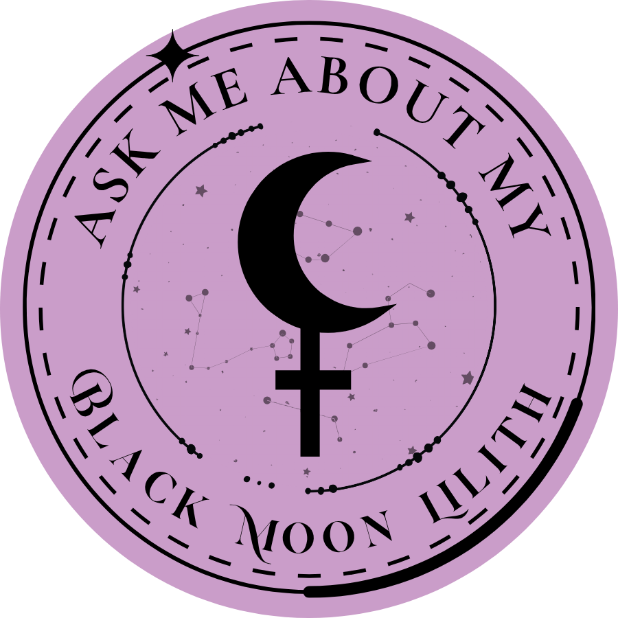Black Moon Lilith Sticker