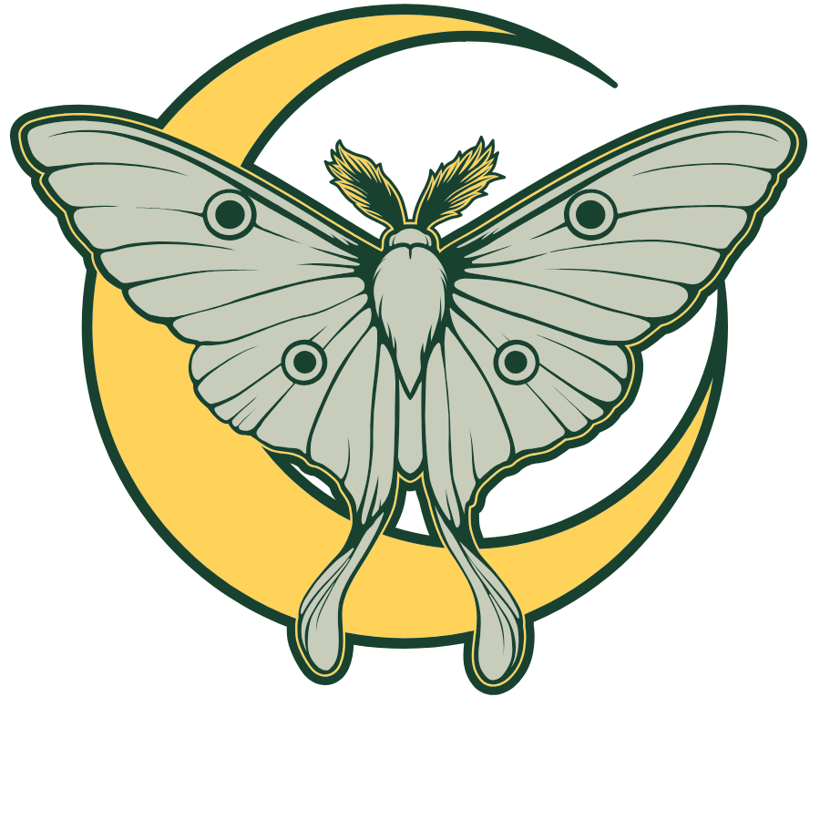 Moon Moth Sticker