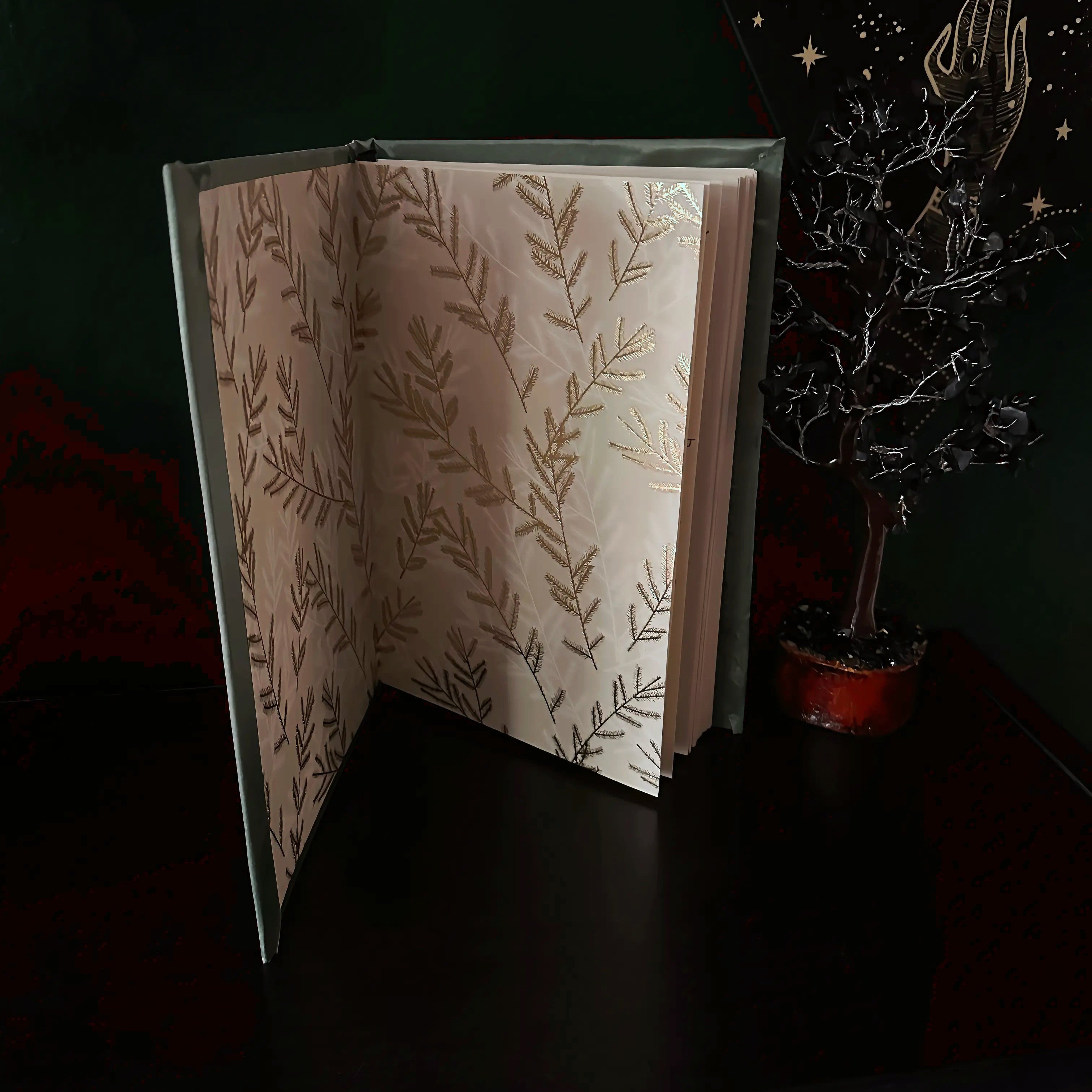 Taurus-Themed Blank Journal